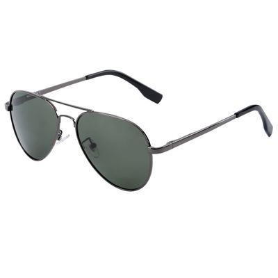 Onrtry Small Polarized Aviator Sunglasses for Boys Girls Classic Metal Frame Mirrored Lens Sun Glasses - 52MM(Gunmetal Frame/G15 Lens)
