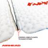 Airhead Air Island, Blue, Inflatable Large Lake Float view 4