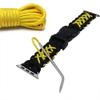 tooloflife 3m Paracord Cord 550 Multifunction Paracord Ropes Tent Rope Parachute Cord for Making Bracelet, Lanyard, Keychain, Dog Collar Survival Camping Climbing-Pink view 2