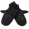 American Trends Toddler Winter Gloves Snow Mittens for Kids Girls Boys Waterproof Ski Mitten Warm Fleece Glove Pure Black M view 2
