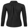Ruisin Plus-Size Blouses & Button-Down Shirts for Women Work Shirt 3/4 roll up Long Sleeve Plus Size no Iron Fitted Wrinkle Free Blouses Tops Black Size 3XL view 3