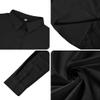 Ruisin Plus-Size Blouses & Button-Down Shirts for Women Work Shirt 3/4 roll up Long Sleeve Plus Size no Iron Fitted Wrinkle Free Blouses Tops Black Size 3XL view 4