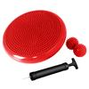 Nvzi Wobble Cushion, Balance Disc, Wiggle Seat, Balance Pads for Physical Therapy, Stability Disc, Wobble Board for Dogs, Office, with Spiky Massage Ball(Red) view 1