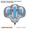 Airhead Quadra Cruiser, 1-4 Rider Towable Tube for Boating view 3