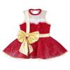 Moily Kids Girls Christmas Dance Dress with Sequins - Figure Skating Tutu Ballet Leotard - Red, Size 10 Years view 3
