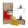 TOP BRAKE Disc Electric Road Bike Brake Pads for SRAM Level Ultimate/Force,RED AXS and XC MTB Brake Set | E-Bikes, E-Road, E-Gravel | E-Bike Compound,Long Lasting, Premium E+ Version, Gold view 1