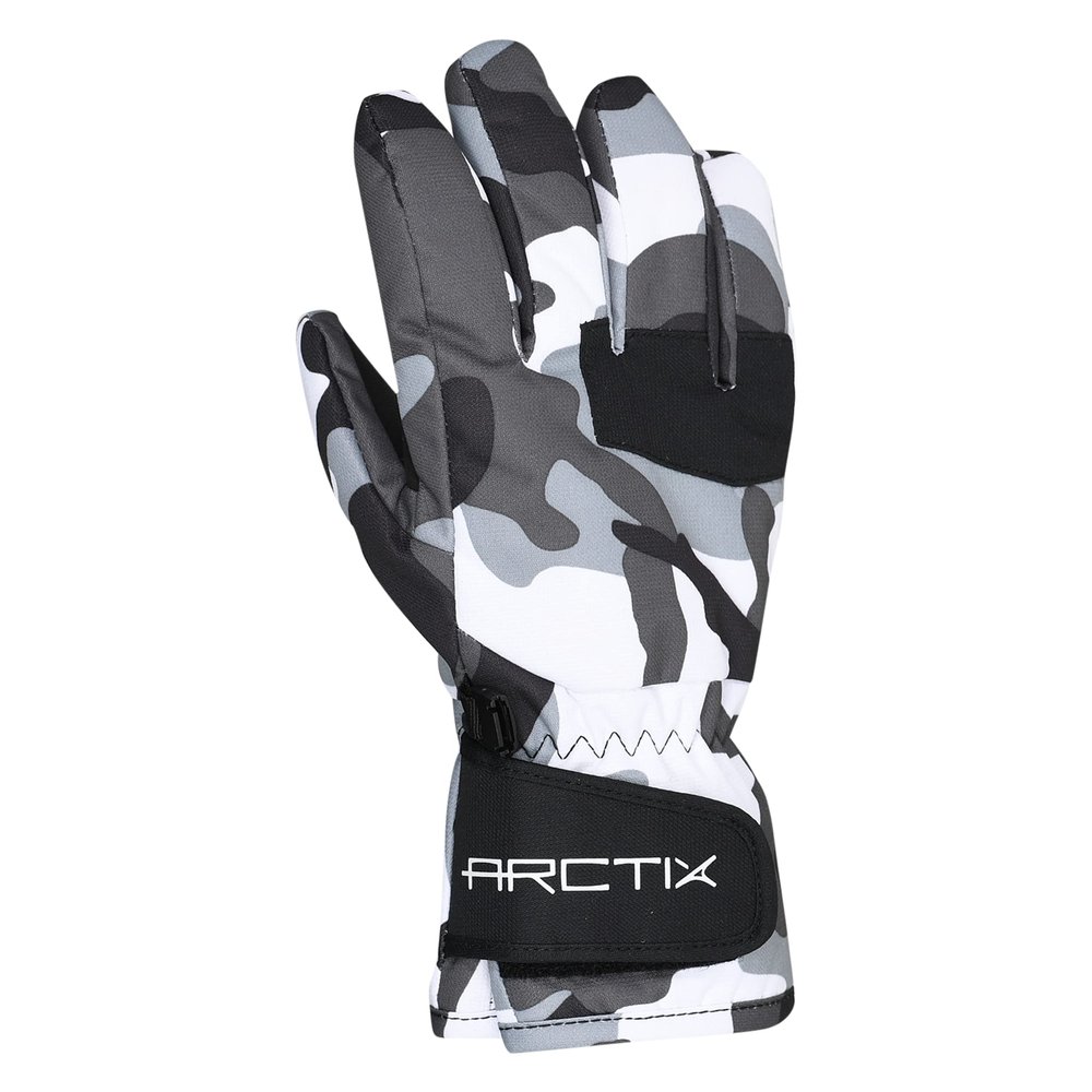 Arctix Kids Matterhorn Glove, A6 Camo Black, Large