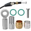 Hose Fittings, Copper Olive Hose Adapter Outdoor Cycling Olive Connector Insert For BH90 view 2