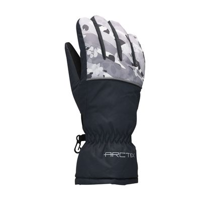 Arctix Women's Blitz Gloves, Lipstick Camo Gray, X-Large