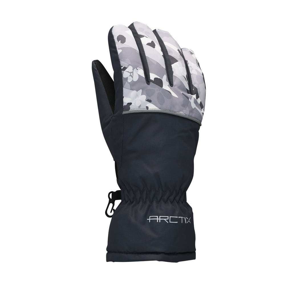 Arctix Women's Blitz Gloves, Lipstick Camo Gray, X-Large