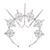 BLESSUME Halo Crown Mary Goddess Headband Women Halloween Costume Headpiece (Silver 10) view 1