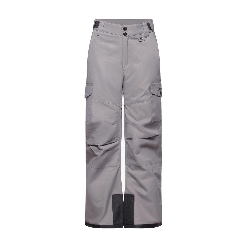 Arctix Kids Snow Sports Cargo Snow Pants with Articulated Knees, Gravel, X-Small