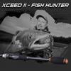 Goture O-Ring Travel Fishing Rod 4 Piece Pole Spinning 30-ton Carbon Matrix with Portable Fishing Case 8'6" view 2