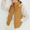 tuduoms Women's Packable Down Vest Ultra-light Quilted Padded Puffer Outerwear Jacket Vests Teen Girl Cute Warm Zip Coats view 3