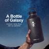Coolflask 64 oz Insulated Water Bottle with Straw&3 Lids, Half Gallon Insulated Water Jug Galaxy Large Metal Stainless Steel Flask for Gym, Sports and Office, Keep Cold 48H Hot 24H, Starry Night view 2
