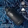 Coolflask 64 oz Insulated Water Bottle with Straw&3 Lids, Half Gallon Insulated Water Jug Galaxy Large Metal Stainless Steel Flask for Gym, Sports and Office, Keep Cold 48H Hot 24H, Starry Night view 3