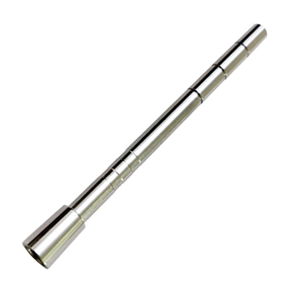 ZOEKO Stainless-Steel Arrow Inserts Suitable for ID .204" .244" Carbon Arrows, Suitable for 5/16" Field Points, Cuttable from 35-200 Grain (A Dozen)