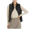 tuduoms Women's Packable Down Vest Ultra-light Quilted Padded Puffer Outerwear Jacket Vests Teen Girl Cute Warm Zip Coats view 1