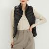 tuduoms Women's Packable Down Vest Ultra-light Quilted Padded Puffer Outerwear Jacket Vests Teen Girl Cute Warm Zip Coats view 2