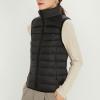 tuduoms Women's Packable Down Vest Ultra-light Quilted Padded Puffer Outerwear Jacket Vests Teen Girl Cute Warm Zip Coats view 3