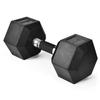Yes4All Hex Dumbbell Rubber Grip - Premium heavy weight Dumbbell - 45lbs view 1