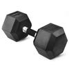 Yes4All Hex Dumbbell Rubber Grip - Premium heavy weight Dumbbell - 50lbs view 1