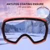 AVAWAY Pink Ski Goggles, Snow Goggles Women, UV 400 Protection Snowboard Goggles Over Glasses Frameless Detachable Lenses view 3