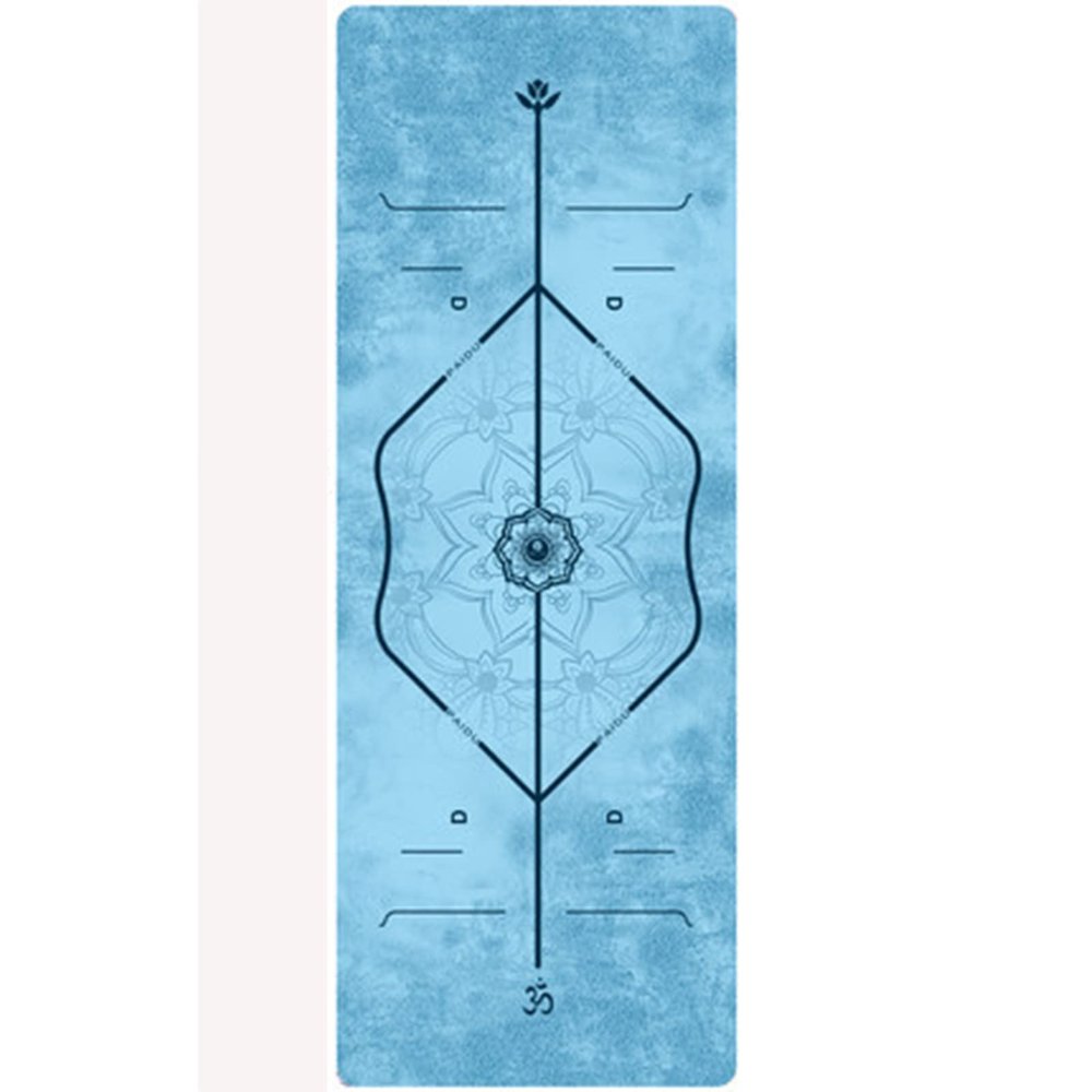 LYWY Fitness Mat, Ladies Yoga Laptop Ultra-Thin Laptop Gymnastics Training Professional Exercise Mat,B,183X68CM