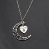 BEKECH AA Sobriety Anniversary Necklace 6 Month 1 Year 2 Year 3 Year Alcohol Addiction Recovery Gift for Stay Sober Warrior Sponser Men Women (silver 6 month) view 4