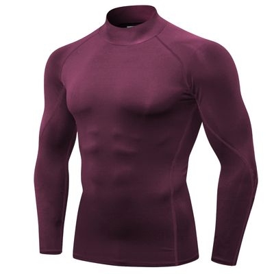 SPVISE Men's Compression Shirt Long Sleeve Workout Gym T-Shirt Running Tops Cool Dry Sports Base Layer Athletic Undershirts