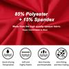 SPVISE Compression Shirt Men Long Sleeve Workout Gym Baselayer Top Red view 4
