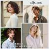 GQUEEN Fake Glasses Women Men Clear Lens Metal Frame UV400 Protection Fashion Retro Pilot Style Eyeglasses view 2