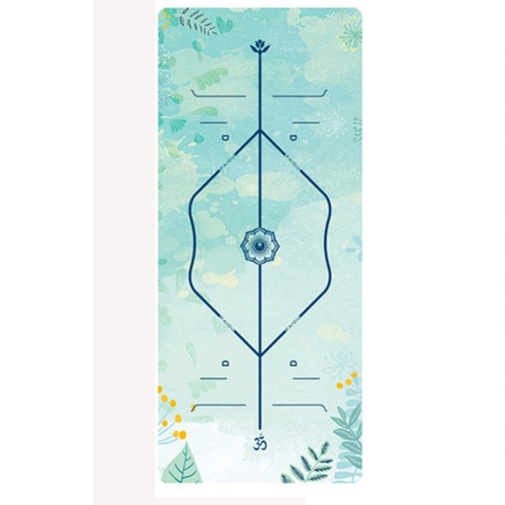 LYWY Fitness Mat, Ladies Yoga Laptop Ultra-Thin Laptop Gymnastics Training Professional Exercise Mat,C,183X80CM