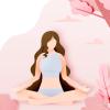 LYWY Fitness Mat, Ladies Yoga Laptop Ultra-Thin Laptop Gymnastics Training Professional Exercise Mat,C,183X80CM view 4