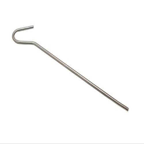 One Stop DIY 4 x TENT PEGS CAMPING AWNING GROUND HOOKS HEAVY DUTY 230mm x 5mm 9 inch NEW