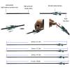 28/29/30/31Inch Carbon Arrow Archery Spine 500 4" Natural Turkey feather Competition Practice Target Shooting Hunting Suitable For Recurve Long Traditional Bow And Compound Bow Pack of 12Pcs (29 Inch) view 2