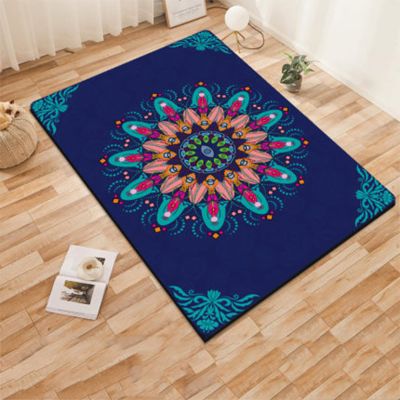 LYWY Large Fitness Mat, Enlarged and Widened The Double Yoga Mat is Suitable for Children and Family Interaction Activities (Thickness 10Mm),F,190X135CM