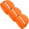 3 Pieces Safety Beanie High Visibility Reflective Beanie Hat Unisex Winter Security Beanies for Outdoor Night Works, Sports(Fluorescent Orange)