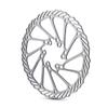 LvTu Bike Disc Brake 160mm Rotor Stainless Steel 6 Holes - Silver view 1