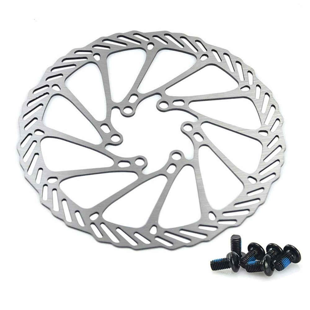 LvTu Disc Brake 160mm Light Bike Rotor 6 Holes Stainless Steel - About 96g