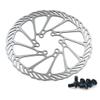 LvTu Disc Brake 160mm Light Bike Rotor 6 Holes Stainless Steel - About 96g view 1