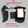 HGTRH Motorcycle Knee Pads, Winter Waterproof Motorcycle Knee Pads, Leg Warmer Wool Cashmere Women Men Warm Thermal Cycling Knee Brace Sleeve, Cold Resistant Protector for Outdoor view 3