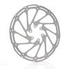 LvTu 160mm 180mm Brake Disc Stainless Steel Bike Rotor 6 Holes with 6 Bolts - Silver (Size : 160MM) view 3