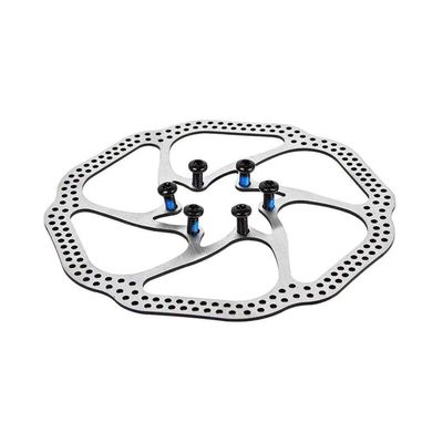 LvTu Disc Brake 160mm/ 180mm Bike Rotor Stainless Steel 6 Holes (Size : 180mm)