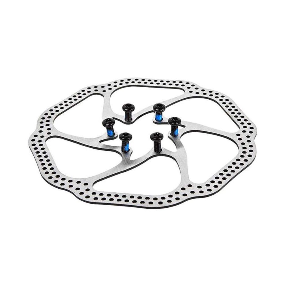 LvTu Disc Brake 160mm/ 180mm Bike Rotor Stainless Steel 6 Holes (Size : 180mm)