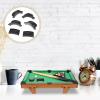 Pool Table Corner Pads 2 Sets Outline Tail Hole Edges Liner Middle Hole Mats view 4
