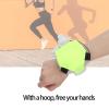 Adjustable Wrist Water Bottle, Silicone Portable Water Bottles Hydration System for Runners and Athletes, Wearable Hands Free Wrist Water Bottle for Running, Cycling, Hiking, Camping(Green) view 4