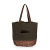 PICNIC TIME Seattle Seahawks Coronado Canvas and Willow Basket Tote view 2