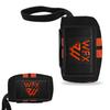 WFX Gym Wrist Wraps Fitness Workout Training Heavy Weight Lifting Wrist Straps Support Thumb Loops Adjustable Pair Brace Strong Grip Powerlifting Bodybuilding (Orange) view 2