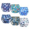 BISENKID 6 Packs Waterproof Plastic Underwear Covers for Potty Training and Good Elastic Toddler Plastic Underwear Covers for Boys 1t view 1
